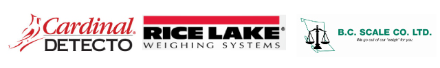Cardinal Detecto | Rice Lake Weighing Systems | BC Scale Co Ltd