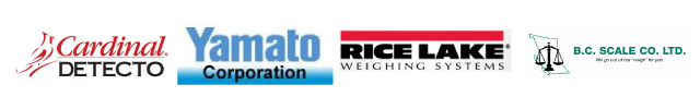 Cardinal Detecto | Yamato Corporation | Rice Lake Weighing Systems | BC Scale Co Ltd